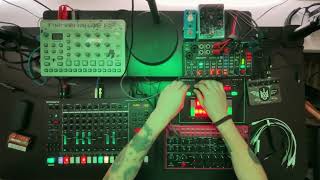 140826 Hardware Techno Jam // TR-8S, TB-3, Behringer Edge