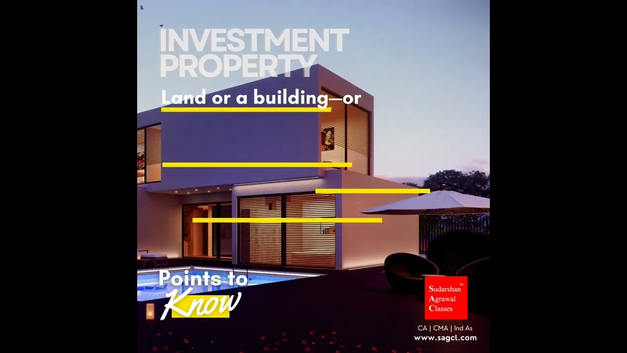 Investment Property - Key points