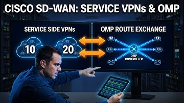 Ep4 - Deploy Service Side VPNs 100 & 200 in Cisco SDWAN