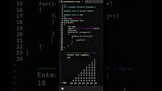 C++ Number Pattern Program 🔥 | Print Same Number in Each Row | C++ Pattern Printing #Shorts Guide