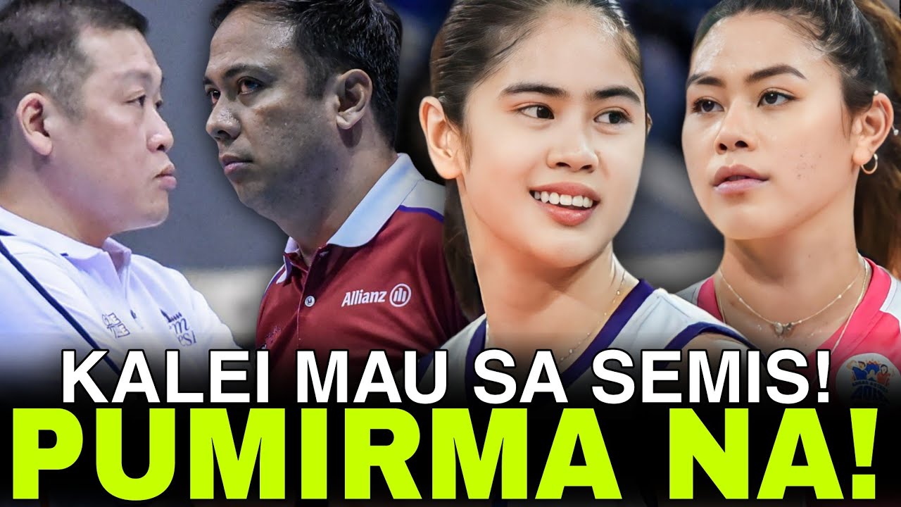 KALEI MAU to CMFT! MAGLALARO NA SA SEMIS! Jerry Yee, TINALIKURAN si COACH DANTE! CCS KABADO NA!!