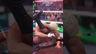 Randy Orton vs Cody Rodes for Undisputed Championship at WrestleMania part-3 #wwe2k26