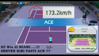 172KM/H Serven Pojok Kiri Pasti ACE ? Tennis 3D Gameplay / Game Ringan / Android / Offline #2 screenshot 5