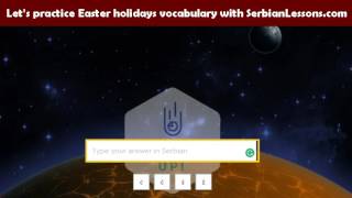 Easter Phrases In Serbian - Video Lesson And Game