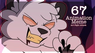 67 Animation Meme - Art Fight Attack