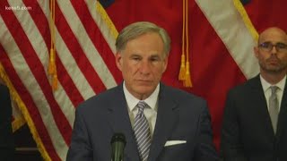 Gov. Abbott announces plans to re-open the Texas economy in stages