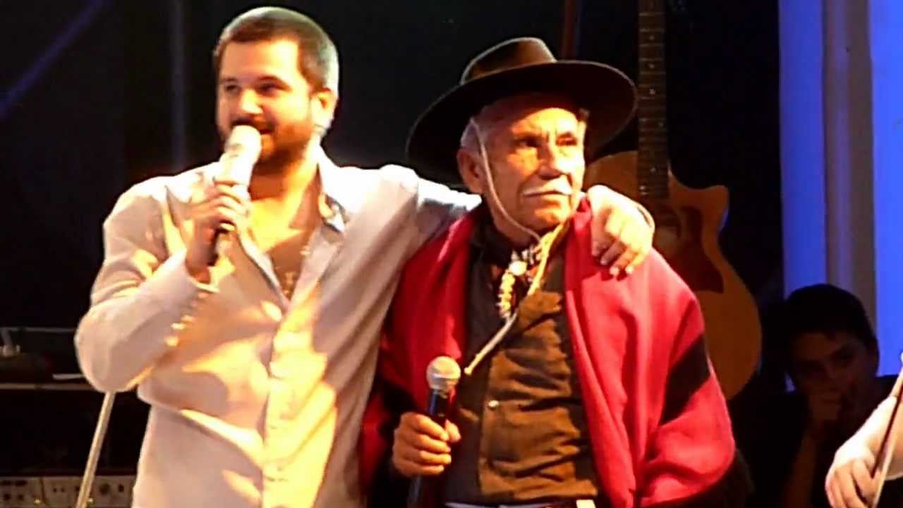 Don Lucio, Jorge, Lucio y Alfredo en el Festival del Rio, Anisacate !!!