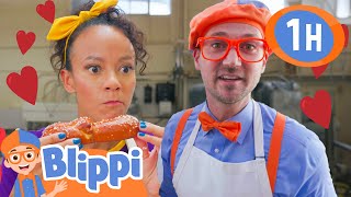 Blippi Learns About Pretzels! 🥨✨ Twisting Up Fun | Learning Videos for Kids 🔵🟠