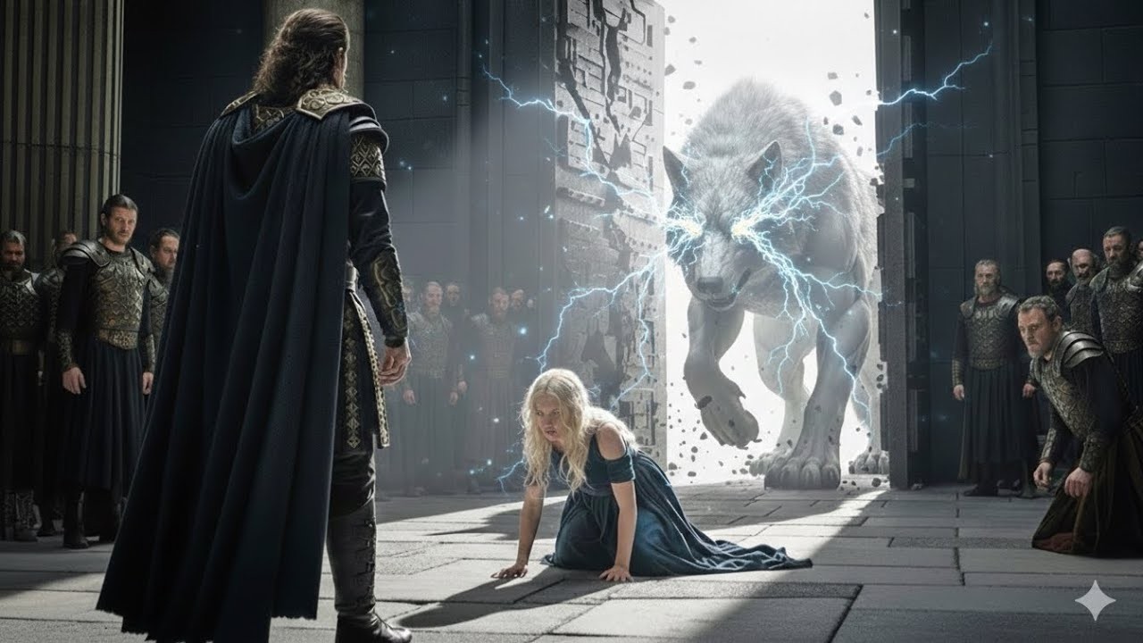 Everyone Mocked the Weak Omega   Until Her Silver Wolf Made the Entire Court Kneel