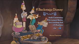 Pinocchio Platinum Edition Disc 2009 Dvd Menu Walkthrough