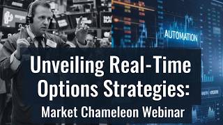 Market Chameleon Pre Market Report with Ryan Mastro, CEO of OptionsRobot