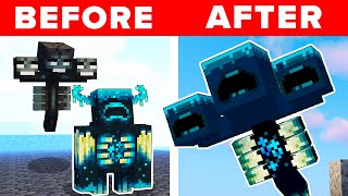 CREEPY True Story of the WARDEN WITHER in Minecraft!