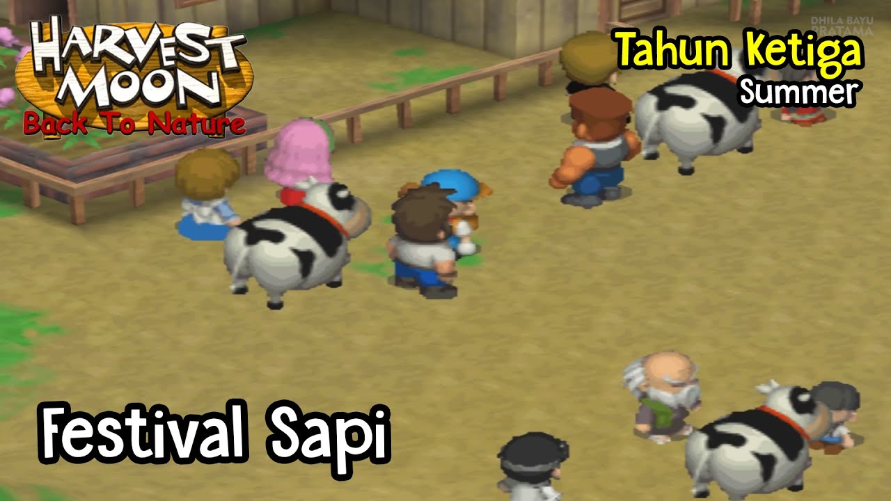 20 Summer Festival Sapi Harvest Moon Back To Nature - YouTube