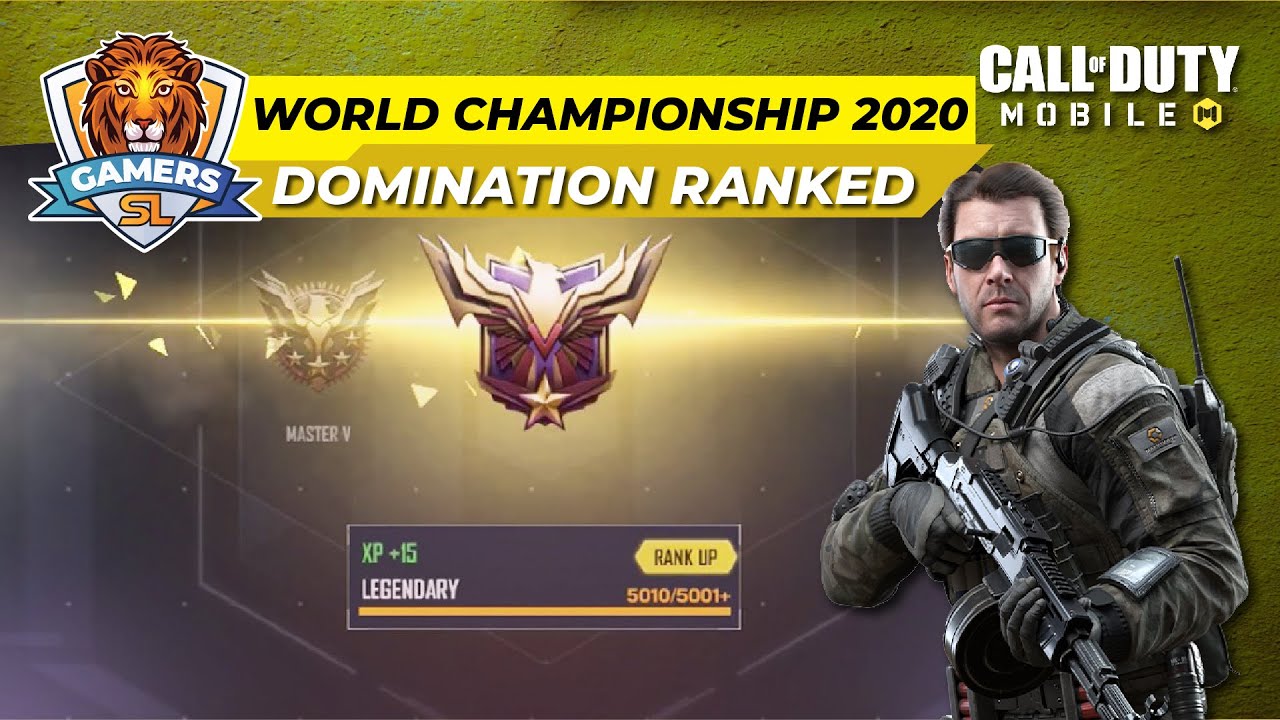 Domination Ranked COD Mobile® World Championship 2020 YouTube