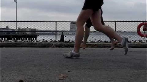Barefoot and Vibram Fivefingers Running Form Compilation