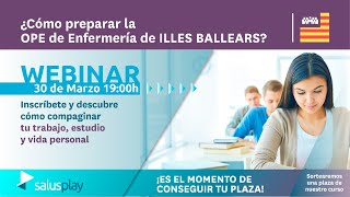 ✍OPE Enfermería ILLES BALEARS ✅ Cómo conseguir la plaza.