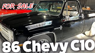 $19,999 1986 C10 Short Bed V8 350 CLASSIC TRUCK FOR SALE  At Bob Evans Classics We sell classic cars