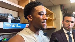 Clemson’s Ace Buckner emotional after loss to Iowa in NCAA Tournament 