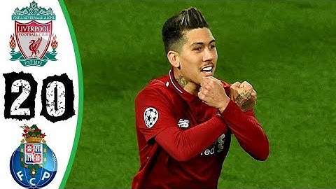 ملخص مباراه ليفربول وبورتو 2-0 - تألق صلاح - رؤوف خليف🔥