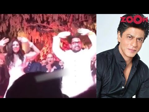Bollywood celebs have gala time at Ambani wedding celebrations | Shah Rukh Khan APOLOGIZES to a fan zoom tv 4k