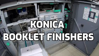 Konica Minolta Booklet Finisher Options