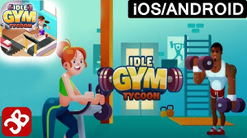 Idle Fitness Gym Tycoon (By Digital Things) Gameplay Video  (iOS/Android)