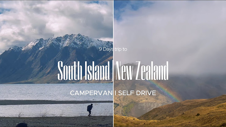 😍Unforgettable first family campervan road trip on South Island New Zealand