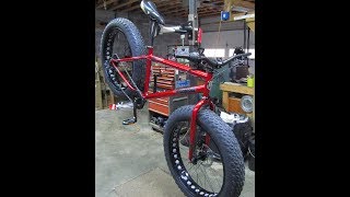 Mongoose Hitch Ebike Build #5 - Fat Bike replacement parts completed
