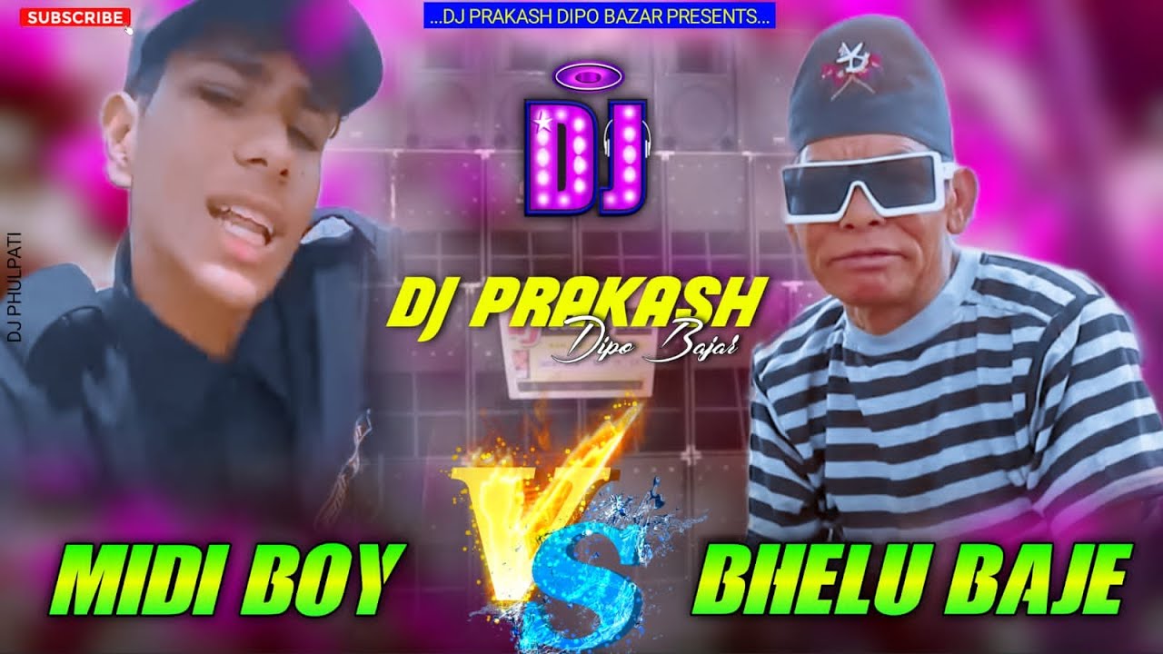 Bhelu Baje Vs Midi Boy Must Beat Competition  Dj  Dj Gana  Nepali Music Video  DjPrakash