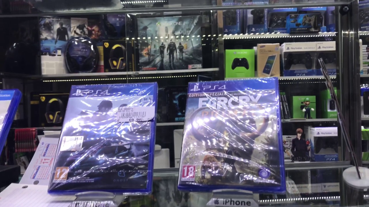 Boutique jeux vidéo maroc - YouTube