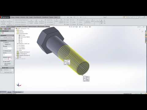 Solidworks Civata Çizimi