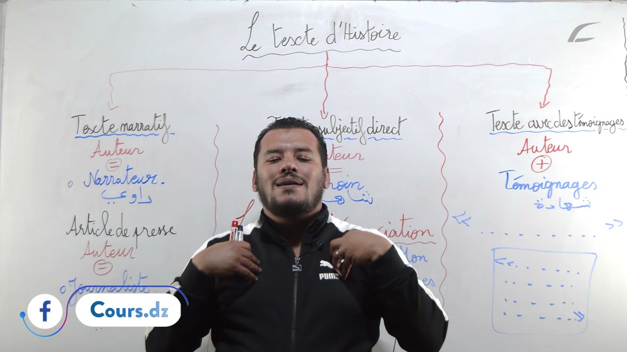 فرنسية 02  / le texte historique