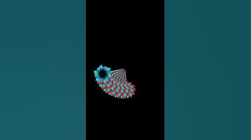 Amazing Rotating Python Graphics Design using Turtle 🐢 _python _pythonshorts _coding _viral _design