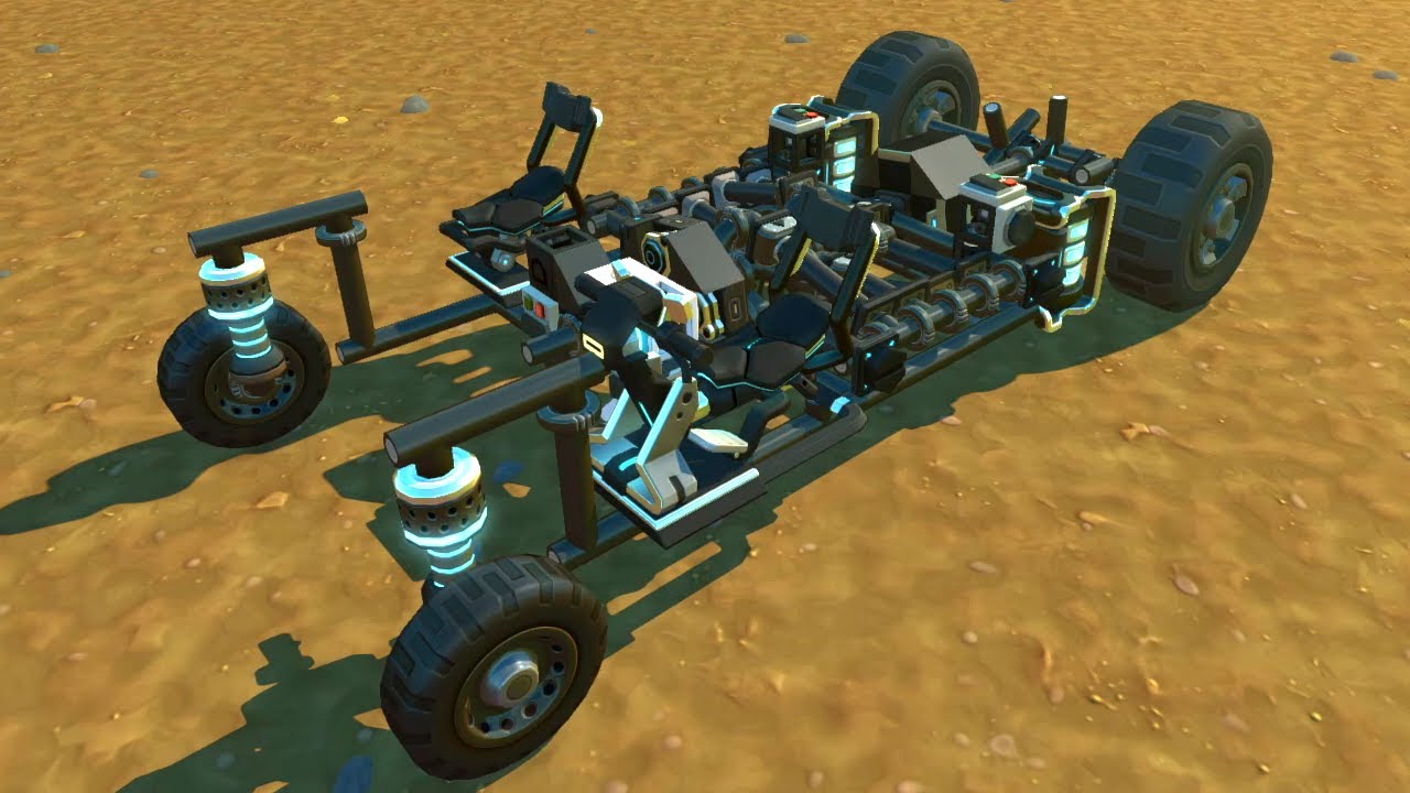 Combustion Piston Mod Demo 2 | Scrap Mechanic