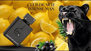 CLUB DE NUIT INTENSE MAN EAU DE PARFUM (RESEÑA EN ESPAÑOL) LA BESTIA NEGRA!!!