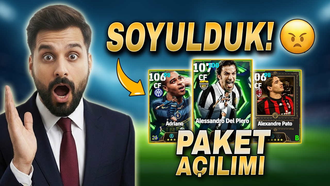 107 Del Piero, Yeni Epik Pato ve Adriano Top Açılımı 🔥 Paketi Fulledim 😯 eFOOTBALL