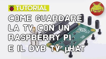 La TV Con Raspberry Pi + DVB TV µHAT!