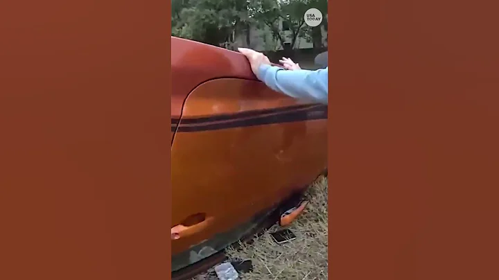 Bodycam shows dramatic rescue of baby from under car