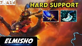 Elmisho Batrider Hard Support - Dota 2 patch 7.41d Pro Player Full Gameplay
