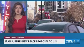 Iran submits new proposal as Trump defends handling of ongoing U.S. conflict