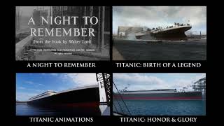 RMS Titanic Launch Comparison - Film vs Animations by CaptainJZH 2,553 views 1 month ago 1 minute, 11 seconds