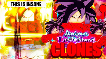This Unit CLONES Itself?!┃Obtaining 0.03% SSJ4 Goku & Vegeta In Anime Last Stand (SHOWCASE)