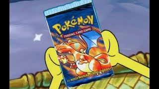 Explaining Pokemon tcg booster packs opening with a Spongebob meme #shorts