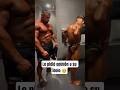 Un joven culturista le pidió opinión a su ídolo #gym #culturismo #músculo #fitness