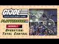 Mission 2 operation total control  full solo playthrough  gi joe deck building game