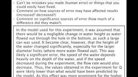 Internal Assessment 3 - Conclusion Evaluation