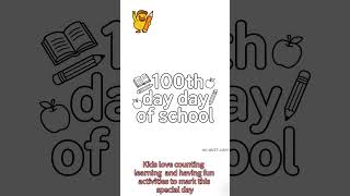 100th Day of School Coloring Pages 🎉 Fun Printable Activities for Kids & Classrooms