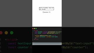 Track Input Length In Real-Time With This Dom Hack Grab Full Code In Bio N.028