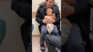 Brave boy ? love you ? sangheon baby 3shots vaccination