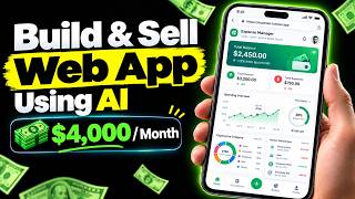 I Built My First $4K Web App Using AI in 10 Minutes | How to Make a Mobile App | How to Make an App